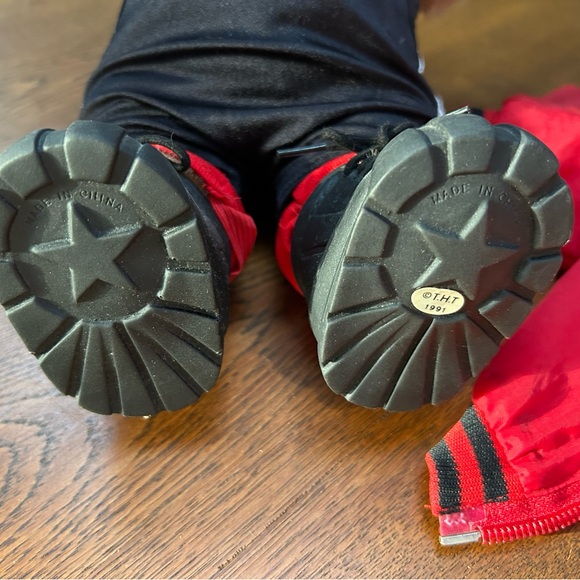 Rare Wrestler Bear—Vintage Tender Heart Treasures wrestler Teddy 1993 Jointed. - Picture 9 of 10